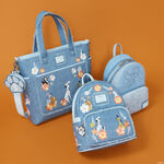 Disney Dogs & Cats Faux Denim Mini Backpack, , hi-res view 4